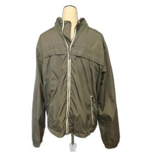 Buffalo David Bitton Windbreaker Jacket Men’s Size Large Color Tan Long Sleeve